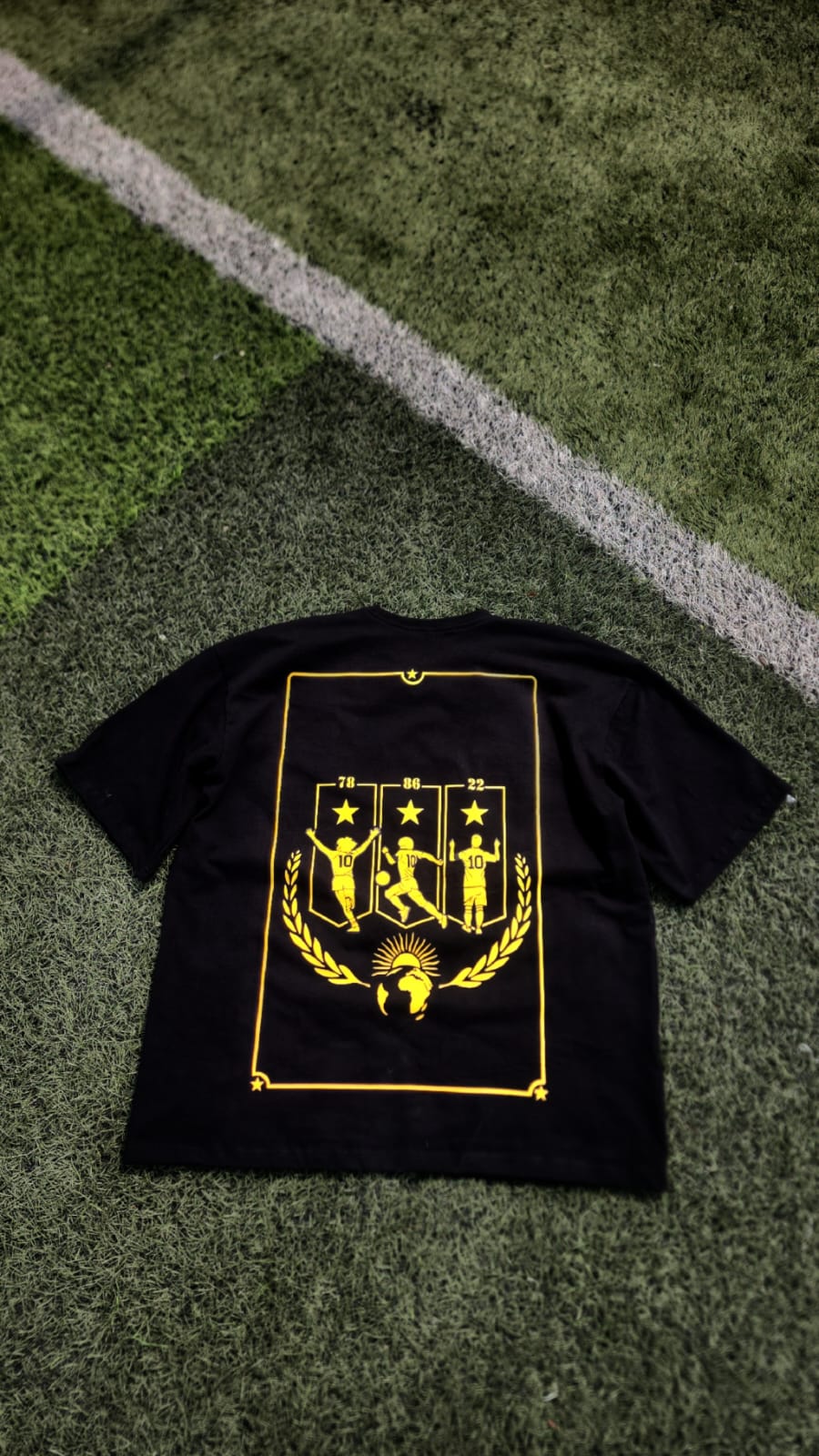 Argentina with their 3 stars