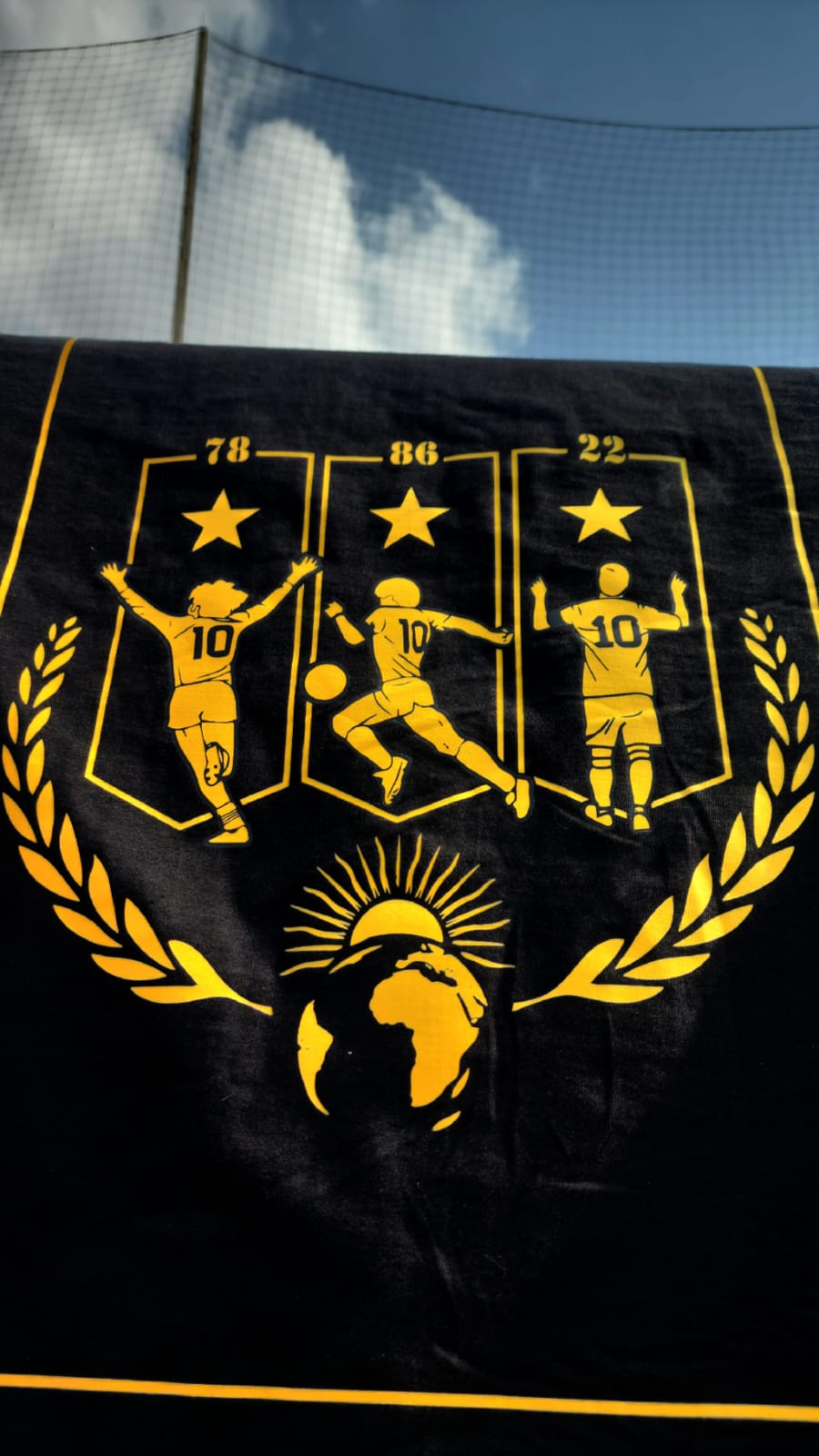 Argentina with their 3 stars